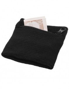 Polsino Brisky con tasca zip - Nero