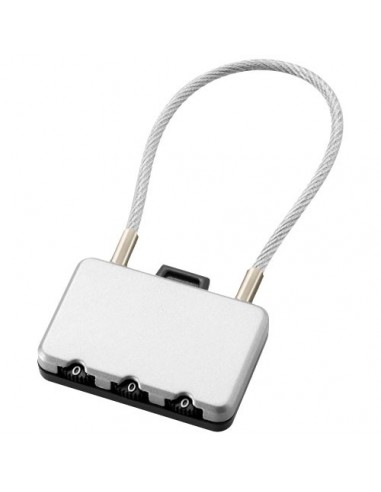 Lucchetto da viaggio Heatrow - Argento