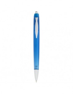 Penna a sfera Albany - Blu Trasparente