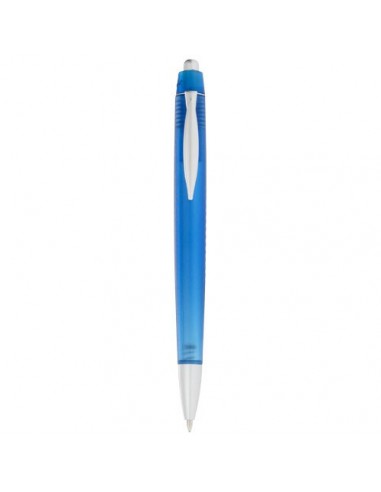 Penna a sfera Albany - Blu Trasparente