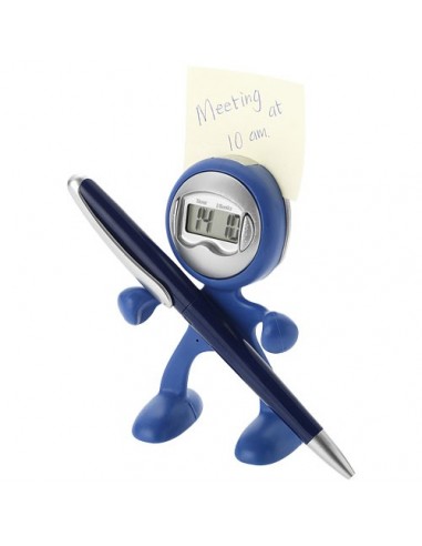 Orologio con sveglia Flexi - Navy