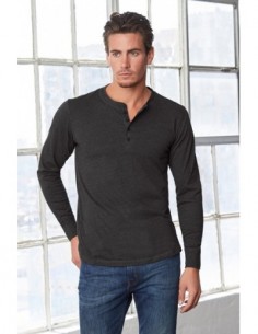 Henley Maglia C/4 bottoni...
