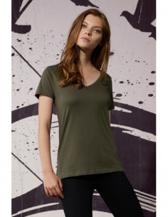 Organic Women Maglia C/V...