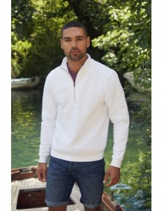 Premium Felpa Collo Zip...