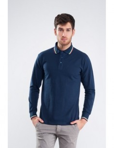 Polo Piquè M/L 100% Cot....