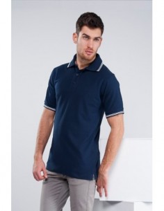 Polo Trim Piquè M/C 100%...