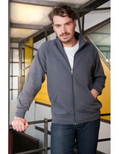 Felpa Jacket Zip Lunga...