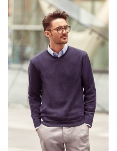Pullover C/V 50/50% Cot/Acr...