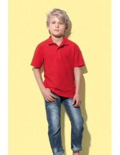 Polo Piquè Bambino M/C 100%...