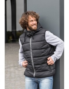 Contrast Padded Gilet 100%...