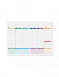 MINI PLANNING MULTICOLOR