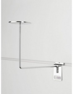 Chromed metallic arm for...