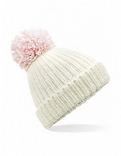Shimmer Pom Pom Beanie
