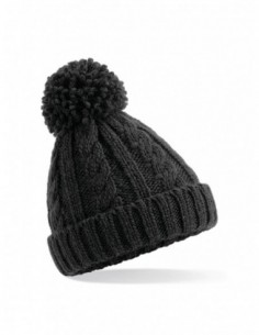 Junior Cable Knit Melange...
