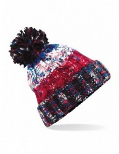 Corkscrew Pom Pom Beanie