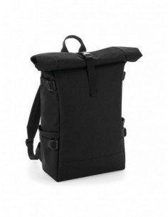 Block Roll-Top Backpack